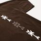 Stacked Cross Tee [VINTAGE BLACK]